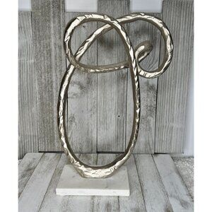 Contemporary Cast Aluminum Sculpture